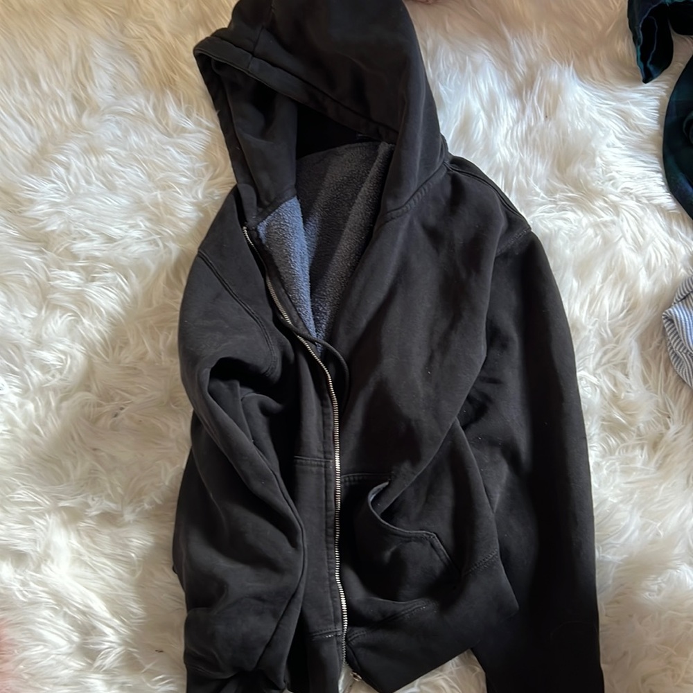 Black Brandy Melville Zip up